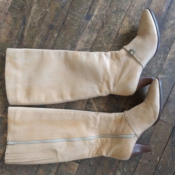 Urban Outfitters Shoes - Knee high leather boots